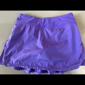 Iviva purple tennis skirt